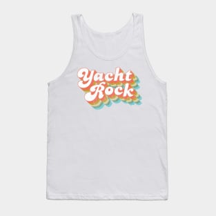 Vintage Fade Yacht Rock Party Boat Drinking product Tank Top